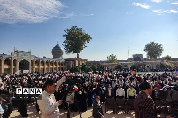 مراسم  یادواره شهدای دانش‌آموز در شیراز