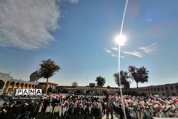 مراسم  یادواره شهدای دانش‌آموز در شیراز