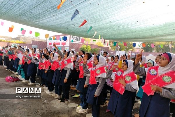 حمایت از دانش‌آموزان فلسطین در مدارس آباده
