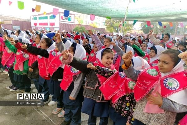 حمایت از دانش‌آموزان فلسطین در مدارس آباده