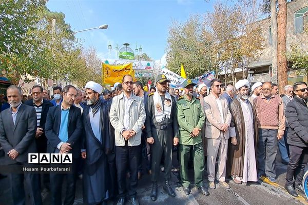 راهپیمایی ۱۳ آبان ۱۴۰۲ در شهر نایین
