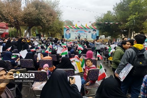 راهپیمایی 13آبان در کاشان