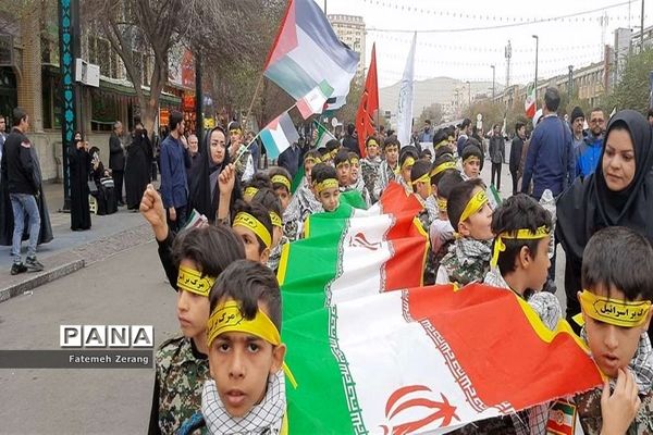 راهپیمایی۱۳ آبان ماه در مشهد