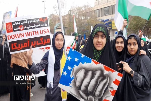 راهپیمایی۱۳ آبان ماه در مشهد