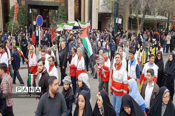 راهپیمایی۱۳ آبان ماه در مشهد