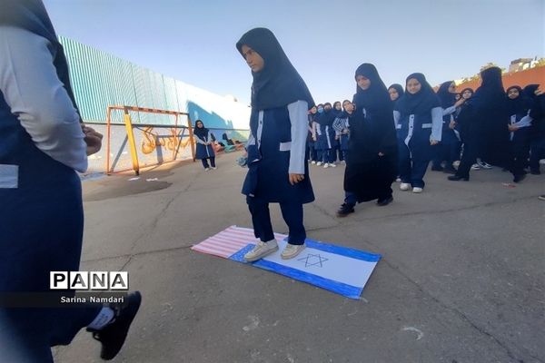 دانش‌آموزان ایران، آمریکا و رژیم صهیونیستی را زیر پای خود له خواهند کرد