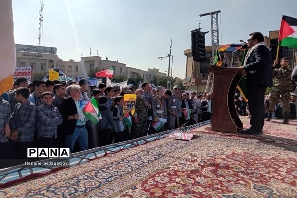 بزرگداشت روز ملی مبارزه با استکبار جهانی  در شیراز