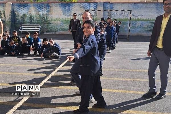 برگزاری کارگاه آمادگی جسمانی برای دانش‌آموزان دبستان بهار طلاییه شهرستان پردیس