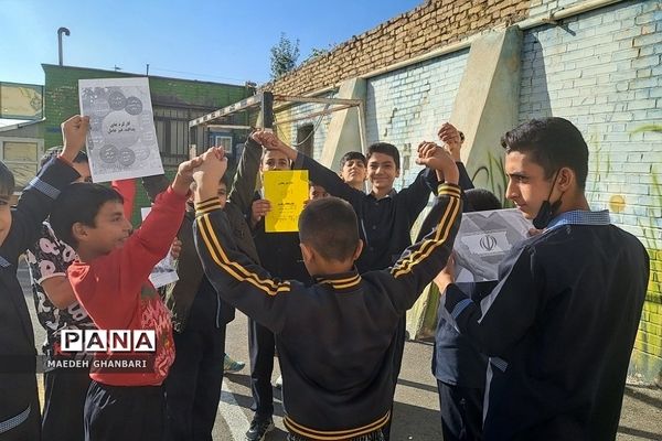 برگزاری کارگاه آمادگی جسمانی برای دانش‌آموزان دبستان بهار طلاییه شهرستان پردیس