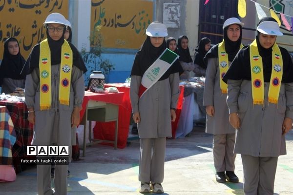 مراسم هفته ملی مازندران در دبیرستان مائده گلوگاه