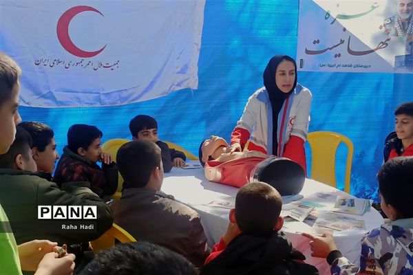 حضور دانش‌آموزان شمال استان فارس در اردوی شهید نیری به میزبانی شهرستان آباده