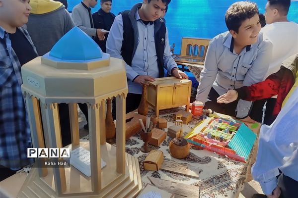 حضور دانش‌آموزان شمال استان فارس در اردوی شهید نیری به میزبانی شهرستان آباده