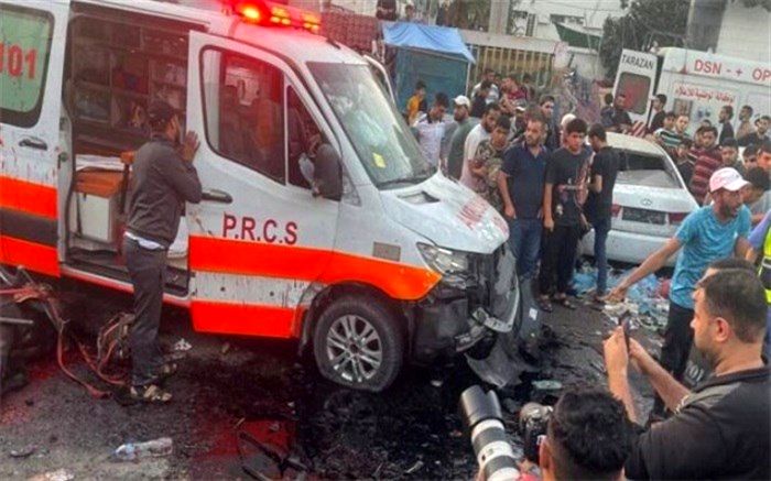 حمله به کاروان کمیته بین‌المللی صلیب سرخ در غزه