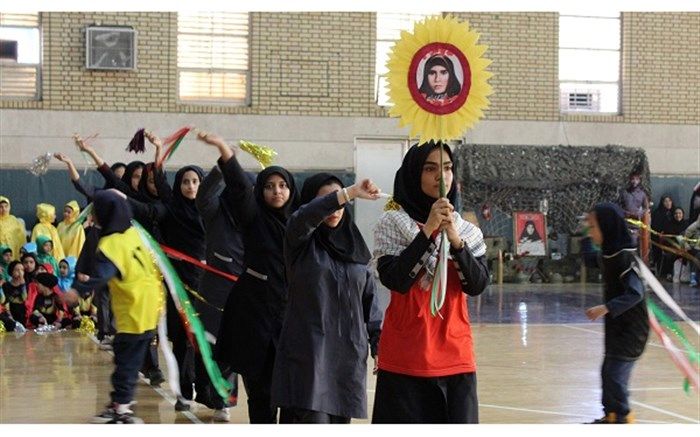 آیین افتتاحیه مسابقات ورزشی مدارس استان قم