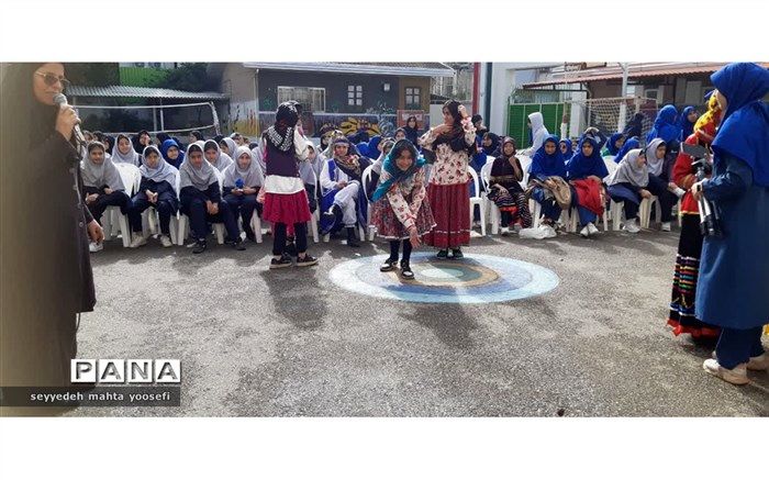 هفته ملی مازندران در دبیرستان شاهد ساری/فیلم
