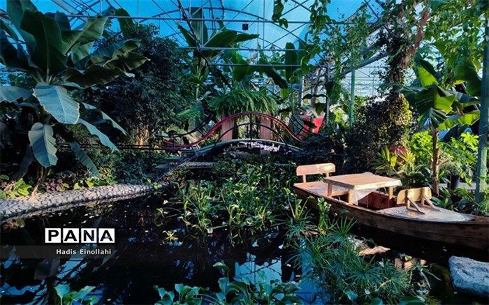 اولین جنگل استوایی قرچک، جایی برای علاقمندان به گل و گیاه/فیلم