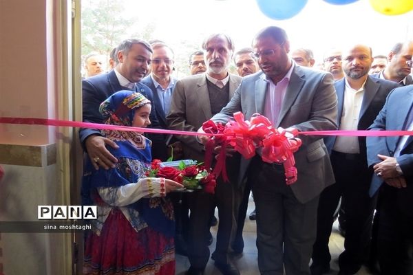 افتتاحیه دبستان 15 کلاسه  ابو ریحان بیرونی در شهرستان بجنورد