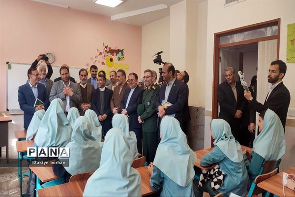 افتتاح مدرسه ابوریحان شهرستان بجنورد