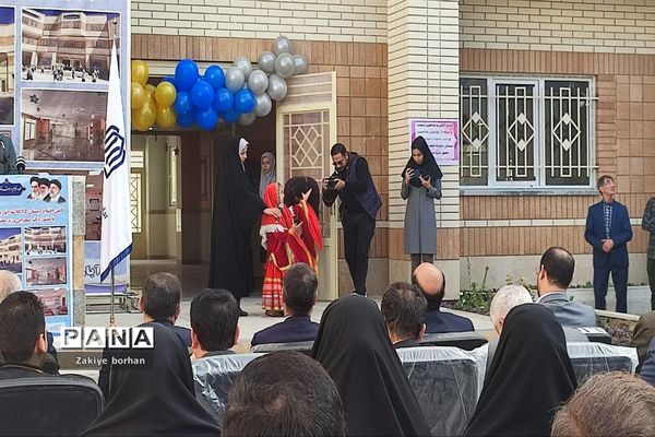 افتتاح مدرسه ابوریحان شهرستان بجنورد