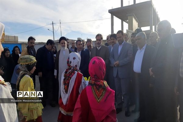 افتتاح مدرسه ادب شهرک سلمان فارسی اسفراین توسط وزیر آموزش و پرورش