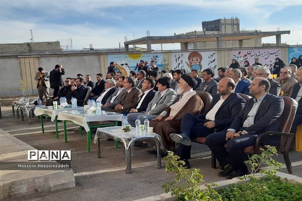 افتتاح مدرسه ادب شهرک سلمان فارسی اسفراین توسط وزیر آموزش و پرورش
