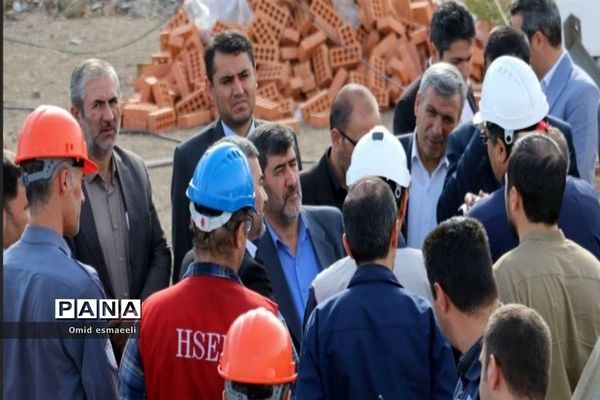 حضور معاون سیاسی استانداری آذربایجان شرقی در شرکت های مانی و فولاد صنعت بناب