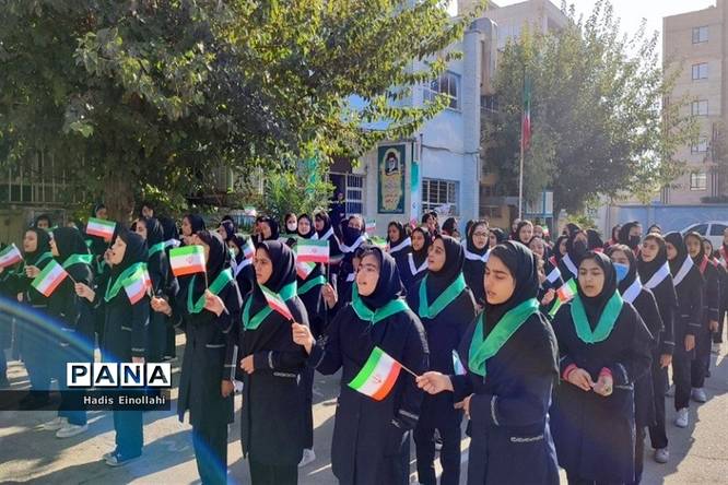 آیین خشتگذاری دو مدرسه در شهرستان قرچک