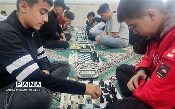 مسابقات شطرنج مدارس پسرانه کهریزک و باقرشهر/فیلم