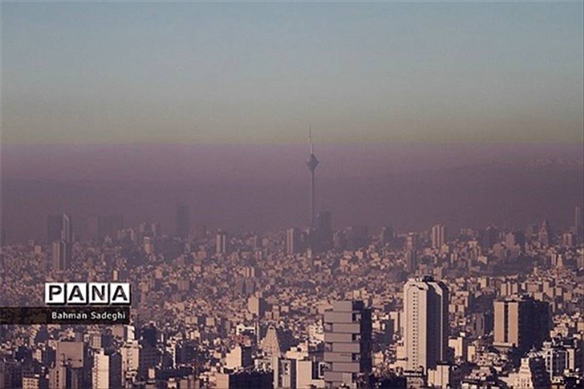 کیفیت هوای تهران «قرمز» شد