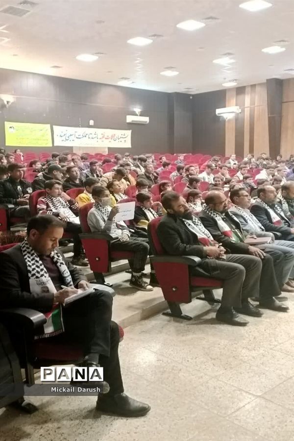 مراسم بزرگداشت علامه طباطبایی توسط دانش‌آموزان هنرستان علامه طباطبایی اقلید