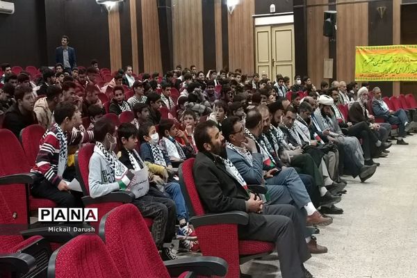 مراسم بزرگداشت علامه طباطبایی توسط دانش‌آموزان هنرستان علامه طباطبایی اقلید