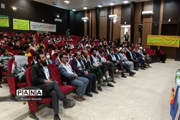 مراسم بزرگداشت علامه طباطبایی توسط دانش‌آموزان هنرستان علامه طباطبایی اقلید