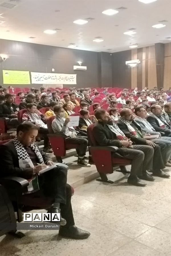 مراسم بزرگداشت علامه طباطبایی توسط دانش‌آموزان هنرستان علامه طباطبایی اقلید
