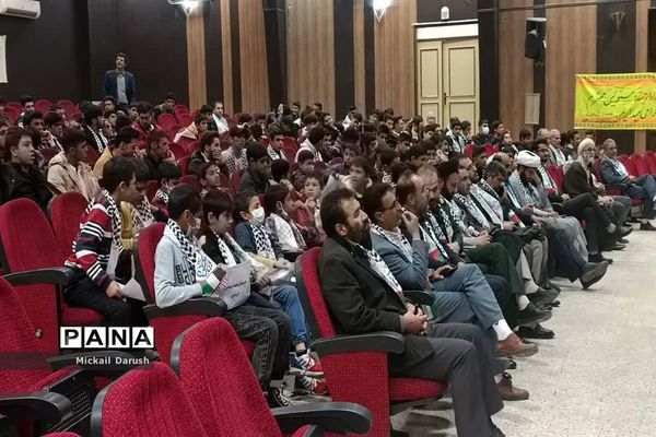 مراسم بزرگداشت علامه طباطبایی توسط دانش‌آموزان هنرستان علامه طباطبایی اقلید