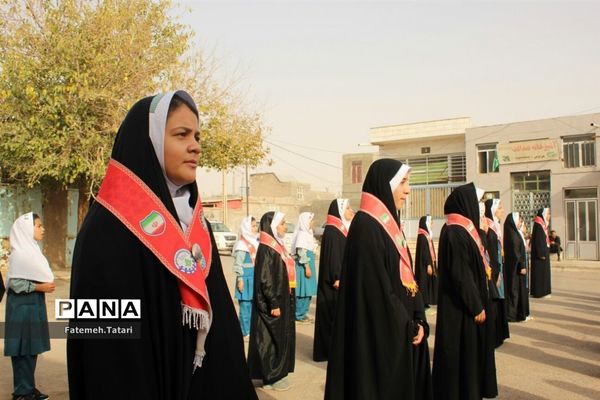 راهپیمایی محکومیت جنایات رژیم کودک کش اسرائیل در شهرستان بام و صفی آباد