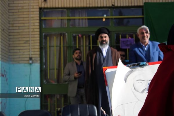زنگ حمایت از فلسطین ناحیه یک بهارستان در آموزشگاه موفقیان یک