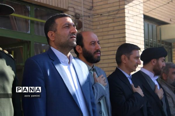 زنگ حمایت از فلسطین ناحیه یک بهارستان در آموزشگاه موفقیان یک