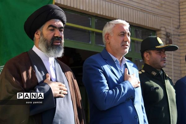 زنگ حمایت از فلسطین ناحیه یک بهارستان در آموزشگاه موفقیان یک