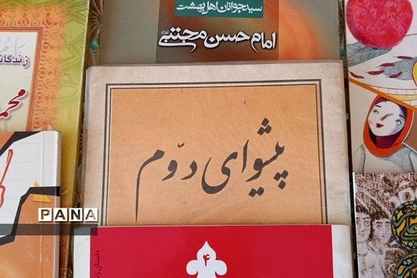 فعالیت کتابیاران برای برپایی نمایشگاه کتاب مدرسه شهید بوربور عظیمی در ناحیه ۲  ری