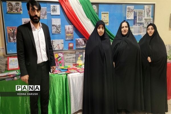 برپایی نمایشگاه کتاب  کودکان و غزه