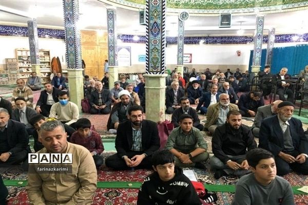 اقامه باشکوه نماز جمعه عبادی_سیاسی در شهرستان فیروزکوه