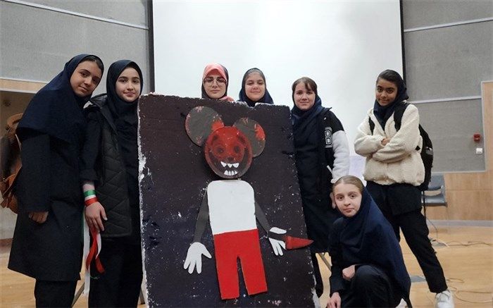 یادواره شهدای دانش‌آموز غزه در دبیرستان کوثر رودهن برگزار شد