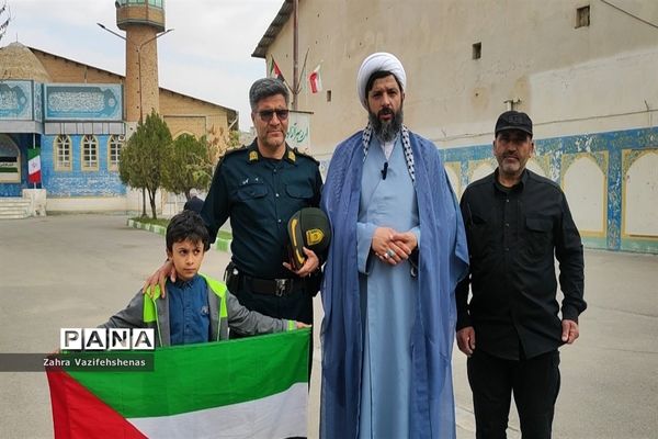 راهپیمایی مردم شهرستان شیروان در حمایت از مردم مظلوم فلسطین و محکومیت جنایت رژیم کودک کش اسرائیل