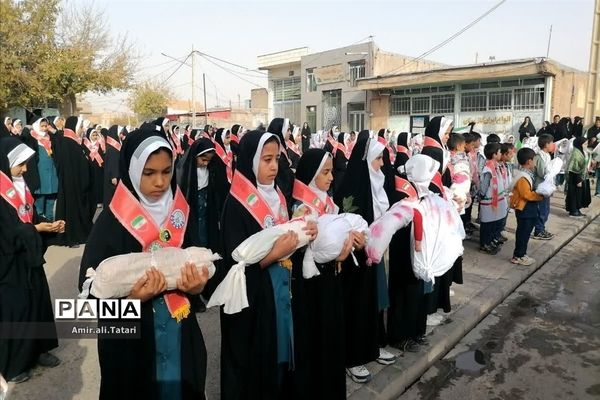 راهپیمایی محکومیت جنایات رژیم صهیونیستی با حضور پرشور و حماسی مردم شهر صفی‌آباد