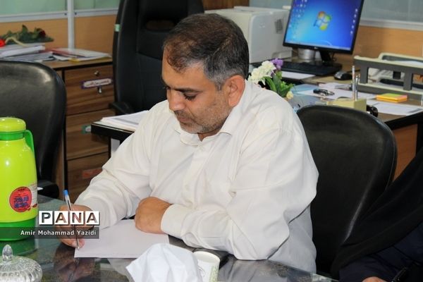 جلسه هماهنگی اردوی یک روزه درون استانی سازمان دانش‌آموزی استان بوشهر