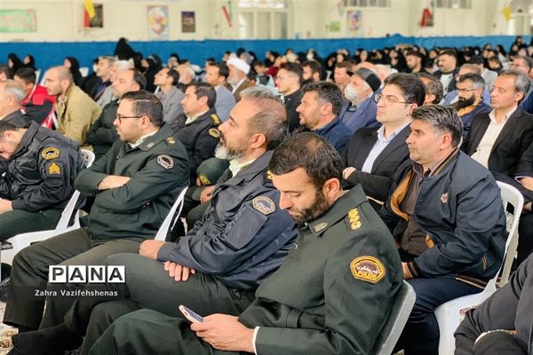 یادواره شهدای اغتشاشات شهرستان شیروان