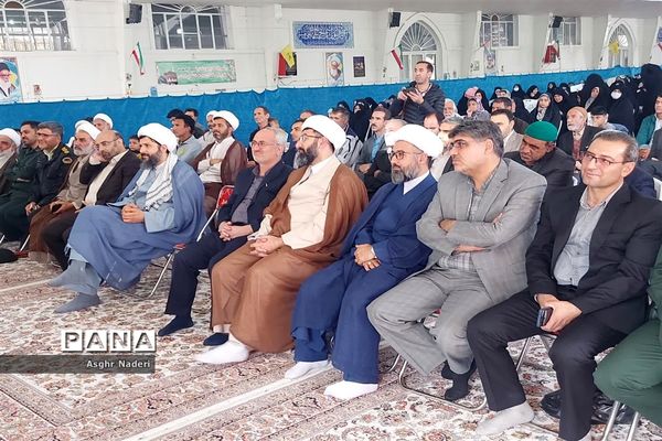یادواره شهدای اغتشاشات شهرستان شیروان