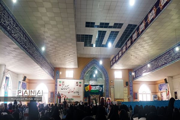 یادواره شهدای اغتشاشات شهرستان شیروان
