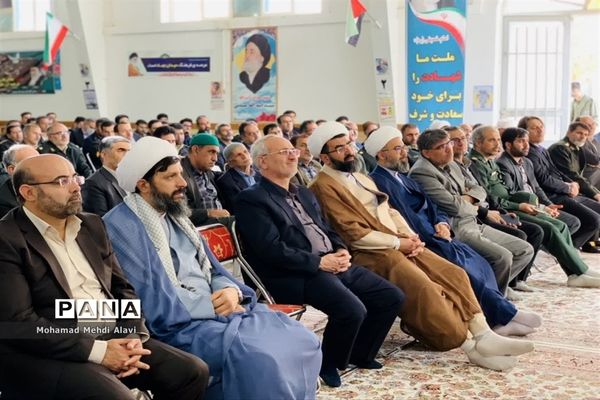 یادواره شهدای اغتشاشات شهرستان شیروان