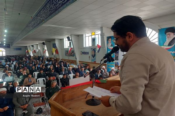 یادواره شهدای اغتشاشات شهرستان شیروان